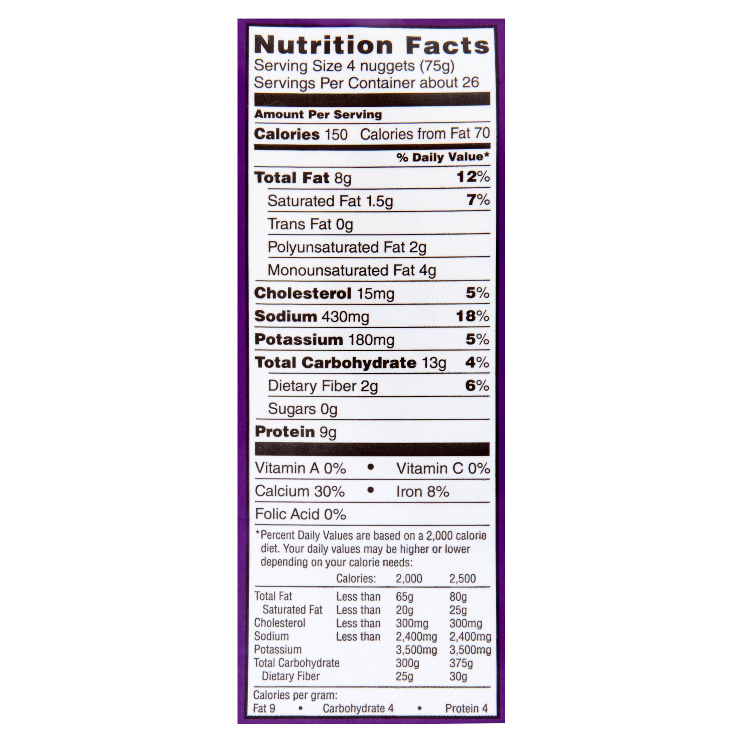 Mcdonald S 10 Piece Nuggets Nutrition Facts | Besto Blog