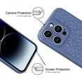 thumbnail image 3 of Lavender Grey Leopard Designed for iPhone 14 Pro Max Case, Cute Cheetah Print Pattern Rugged TPU Phone Case for Girls Women Men, Leopard iPhone 14 Pro Max 6.7 Inch, 3 of 11