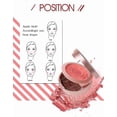 thumbnail image 4 of Blush Palette HUOGUO Blushes Bronzers Face Powder Peach 02, 4 of 4