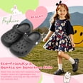 thumbnail image 3 of SILLENORTH Kid's Garden Clogs Boys and Girls Cute Sandals Lightweight Shoes(Little Kids/Big Kids), 3 of 8