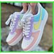 thumbnail image 1 of Custom Air Force 1 Cotton candy Low/NEW Air Force Custom Sneaker NEW IN BOX, 1 of 5