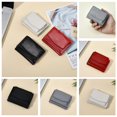 thumbnail image 2 of PU Leather RF ID Card Clip Mini Folding Wallet Credit Card Fraud Protection', 2 of 8