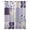Purple, variant on Boho Spring Floral Blackout Curtains for Bedroom Living Room Darkening Curtains 63 Inches Long Vintage Flowers Patchwork Plaid Pink Window Curtain 2 Panels Set Window Treatment Grommet Drapes 52"x63"