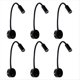 thumbnail image 1 of 6 Piezas Lámpara de Lectura de Estudio de Trabajo de Cabecera Apliques de Lámpara de Pared Lámpara de Libro LED de 3W Luz de Noche de Pared LED para Dormitorio Dormitorio, 1 of 7