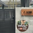 thumbnail image 6 of Kabuer Welcome Home Sign for Porch Decor, Outdoor Wall Hanging Decor, Rustic Holiday Decoration, 6 of 7