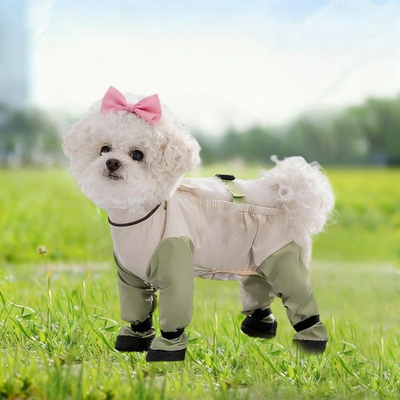 Pet's Clothes Christmas Comfortable Animal Pajamas With Legs Suitable For Small Dogs Medium Dogs And Large Dogs Soft Warm Proof And Pants