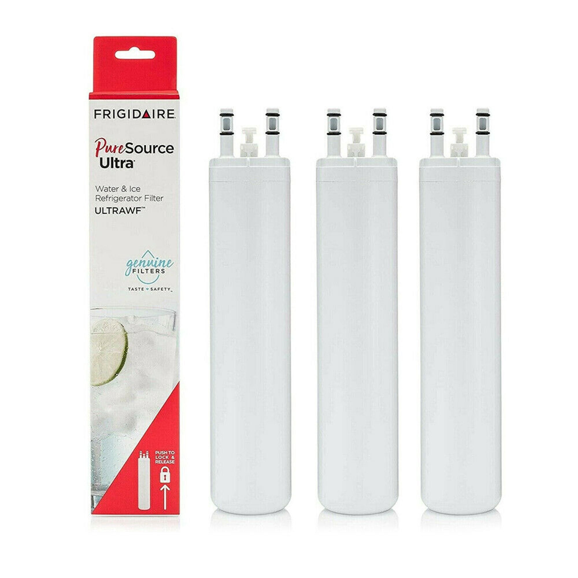 3 Pack Refresh Replacement Water Filter Fits Amana AFD2535DEQ Refrigerators 