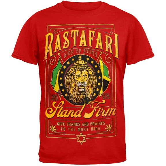 Bob Marley - Stand Firm Adult T-Shirt - Small