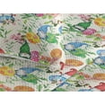 thumbnail image 3 of Ambesonne Easter Themed Quilted Bedspread Set 3 Pcs, Spring Gnome Egg Art, Queen, Cream and Multicolor, 3 of 4