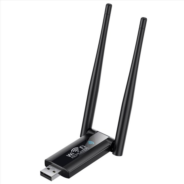 2.4G 300Mbps USB Inalámbrico WiFi Repetidor Extensor WiFi Amplificador de Señal Booster WiFi Router Extensor de Red Doméstica
