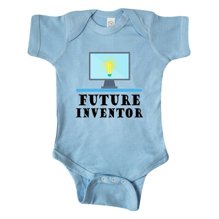

Inktastic Future Inventor Computer Occupation Gift Baby Boy or Baby Girl Bodysuit