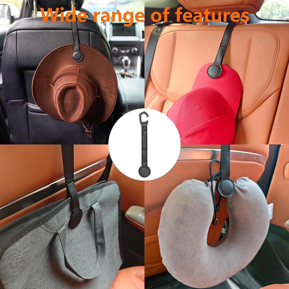 Suitable for Cowboy Hat Hook with Magnet - Suitable for Clothes Hangers