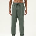 thumbnail image 1 of LYMAYTER Men's Quick-Dry Gym Pants Breathable Workout Training Lightweight Moisture-Wicking Activewear, 1 of 10