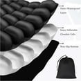 thumbnail image 5 of 2026 New Inflatable 3D Air Cell Travel Cushion, Comfortable Seat Cushion for Car Seat, Office Chair, Wheelchair (Gray), 5 of 7