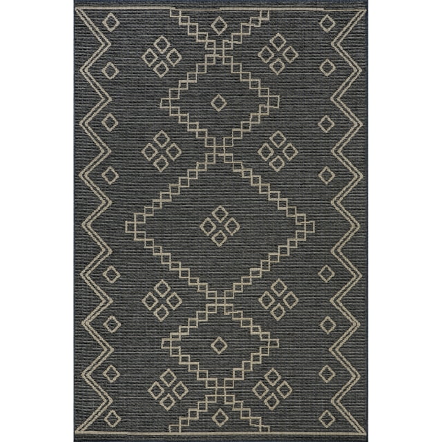 diamond pattern outdoor area rug for backyard small patio ideas