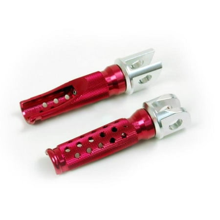 - Red Slashed Front Foot Pegs for Yamaha YZF750 1997-2003