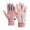 Pink, variant on Waterproof Touch Screen Gloves, Non-Slip Cold Resistant with Reflective Printing, Conductive Fingertips for Outdoor Sports
