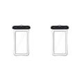 thumbnail image 4 of Ruiboury Swimming Waterproof Underwater Pouch Bag Pack Dry PVC Case For Cell white 2Set, 4 of 6