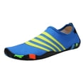 thumbnail image 2 of Miluxas Water Shoes Womens Mens Outdoor Quick Dry Unisex Sports Aqua Shoes for Beach Diving Snorkeling Surfing Sky Blue 8.5(41), 2 of 9