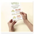 thumbnail image 6 of Door Hanger With Tear-Away Cards, 97 Bright, 65lb, 4.25 X 11, White, 2 Hangers/sheet, 40 Sheets/pack | Bundle of 5 Packs, 6 of 7