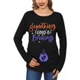 thumbnail image 1 of For G and PL Mujer Navidad Maternidad Camisa de Embarazo de Manga Larga, 1 of 4