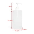 Lazsy Graduated Kitchen Sauce Dispenser Pump Bottle Clear Squeeze ...