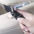 thumbnail image 5 of TOXMENT 2pcs Seat Headrest Hook Car Storage Hanger Auto Interior Seatback Hanging Hook, 5 of 8