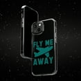 thumbnail image 6 of DistinctInk Clear Case for Apple iPhone 15 PLUS (6.7" Screen) - Fly Me Away - Travel, 6 of 9