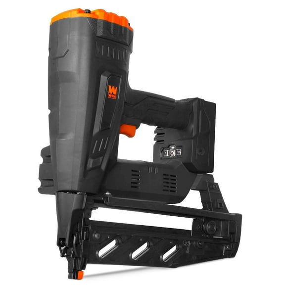 WEN 20V Max Cordless Brushless 16-Gauge Brad Nailer (Tool Only – Battery Not Included) (20516BT)