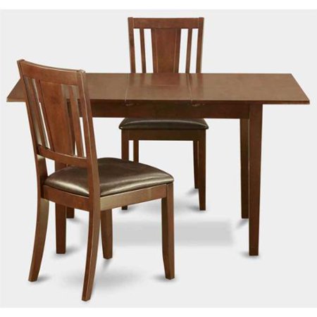 3 Pc Dining Set  with 2 Dining Chairs Walmart  com