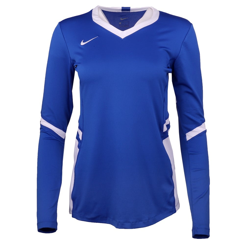 Rectángulo adolescente Enjuague bucal Nike Womens Volleyball V Neck Long Sleeve Game Jersey Casual Jersey -  Walmart.com