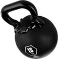 thumbnail image 3 of Champion Sports Rhino Kettlebell Weight, 15 lbs, Rubber, Black - Durable Kettle Bell with Smooth, Ergonomic Handle for Working Out - Free Weights for Exercises - Premium Strength Training Equipment, 3 of 6
