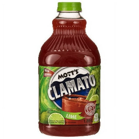 Mott's Clamato Lime Cocktail, 1.89 Liters/64 fl oz