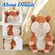 thumbnail image 3 of Talking hamster will repeat what you say Talking plush partner gift, brown, 15 cm, 3 of 4
