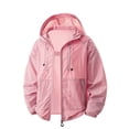 thumbnail image 4 of Danhjin Men's Sun Protection Jackets Hooded Long Sleeve Outerwear Fishing Hiking Lightweight Full Zipper Jackets, 4 of 5