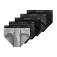 thumbnail image 1 of Jockey Men's Lightweight Cotton Blend Brief - 5 Pack, 1 of 4