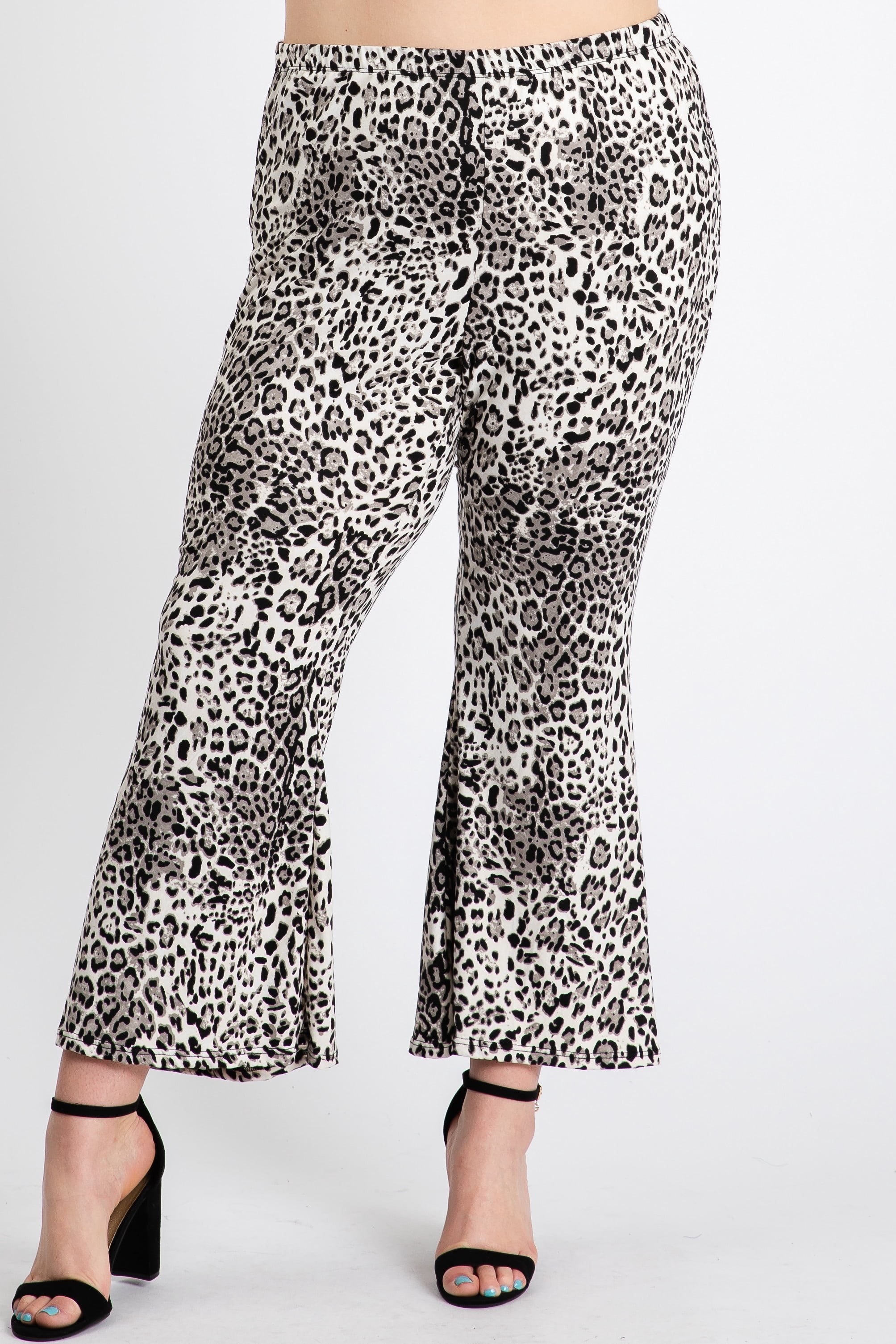 plus size bell bottom leggings