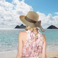 thumbnail image 3 of Sun Hat, Foldable Sun Hat for Women (Brown), 3 of 5