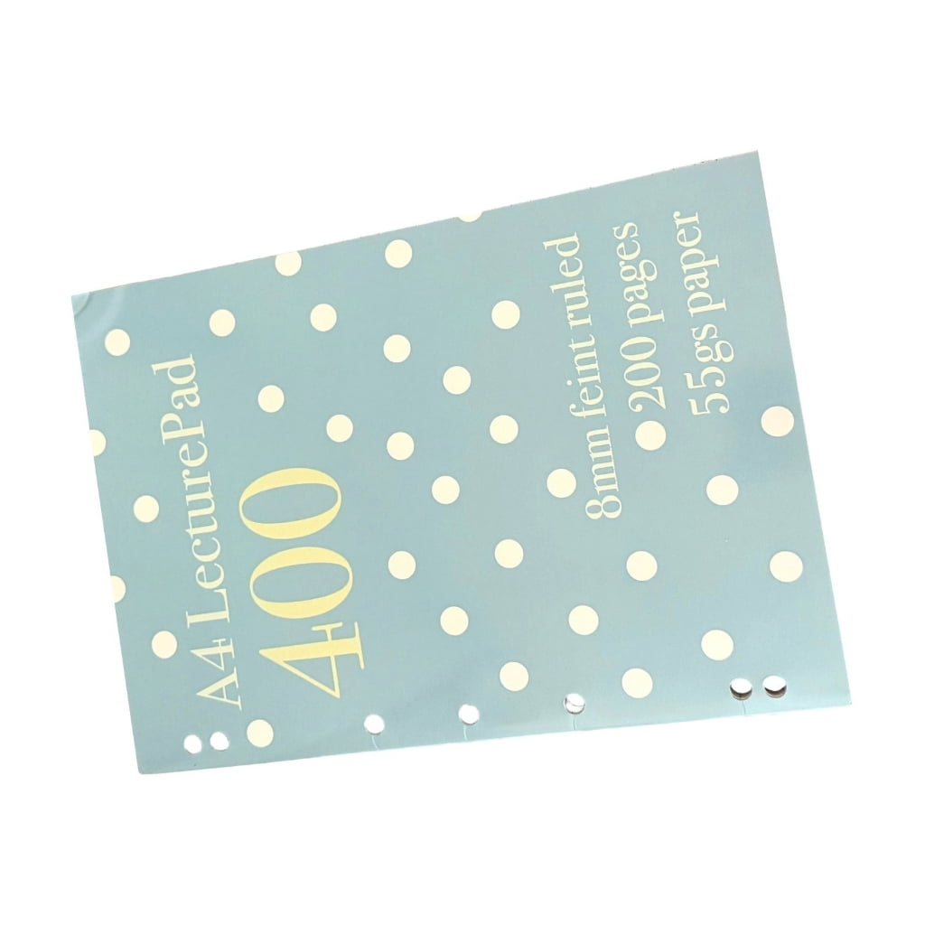 Light weight Portable A4 Notebook Dot Pattern Lined Pages Writing Inspiration