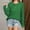 Green, variant on Dgankt Fall Sweaters for Women Sweaters Cute Elegant Soft Crewneck Long Sleeve Solid Color Hollow Cable Knit Pullover Sweater,Size S-2XL