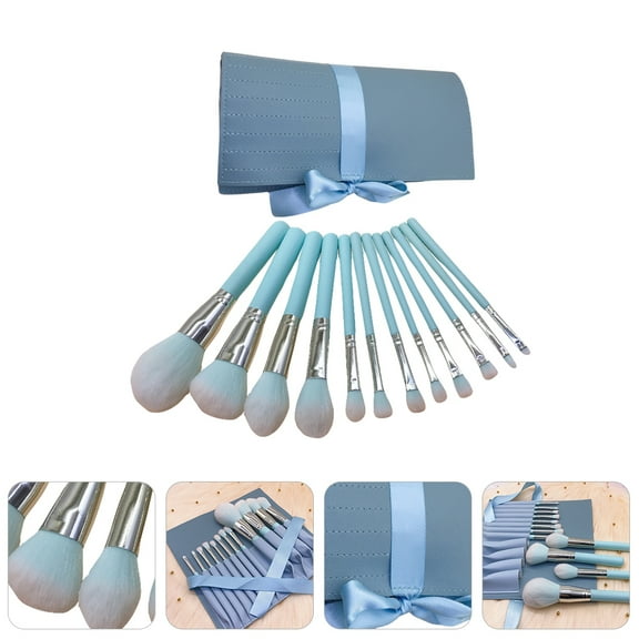 LOLIPPYY 12Pcs Quality Makeup Brush Set Frosted Handles Makeup Tool for Women and Makeup Enthusiasts