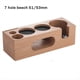 thumbnail image 2 of Soporte para Compactador de Café, Soporte para Filtro, Soporte para Compactador Café Expreso, Estante para Tapete, Soporte para Compactador de Café de 51/53mm, Base de Madera, 2 of 6