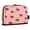 Red Heart-shaped Lollipops, variant on Pencil Bag with Magnetic Foldable Base Large Capacity Stand-Up Pencil Case Durable Nylon Pen Pouch Pink Dreamy Heart