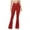 A0184-Red, variant on QUINDOS Womens Yoga Pants Flared Leg High Waist Flare Workout Leggings Athletic Bootcut Slim Pants