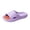 Purple, variant on Non Slip Quick Drying Shower Shoes for Women with Drain Holes Comfortable Bath Sandals Lightweight EVA Shower Slippers with Foot Massage Bed