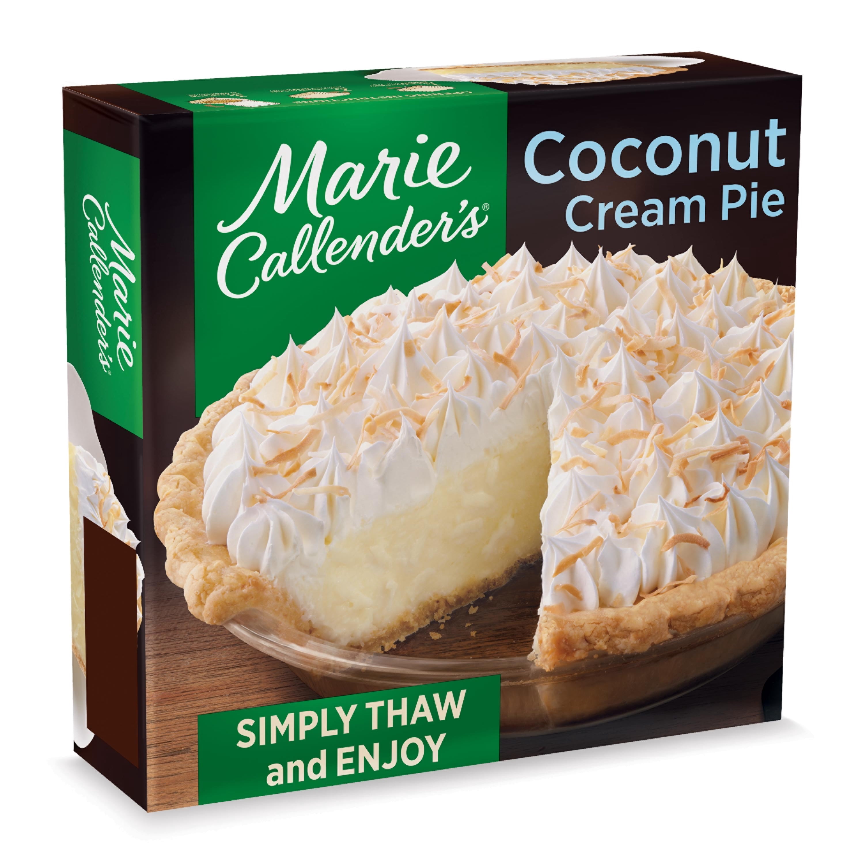 Marie Callender s Coconut Cream Pie Frozen Dessert 30 3 Ounce Marie Callender s Coconut Cream Pie Frozen Dessert 30 3 Ounce