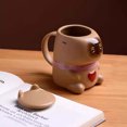 thumbnail image 6 of Cute Animal Ceramic Coffee Mug 16oz - Ergonomic Handle, Microwave & Dishwasher Safe, Large Capacity Cup for Home/Office Use (Gift for Women/Mom, Christmas/Birthday) Multicolor, 6 of 9
