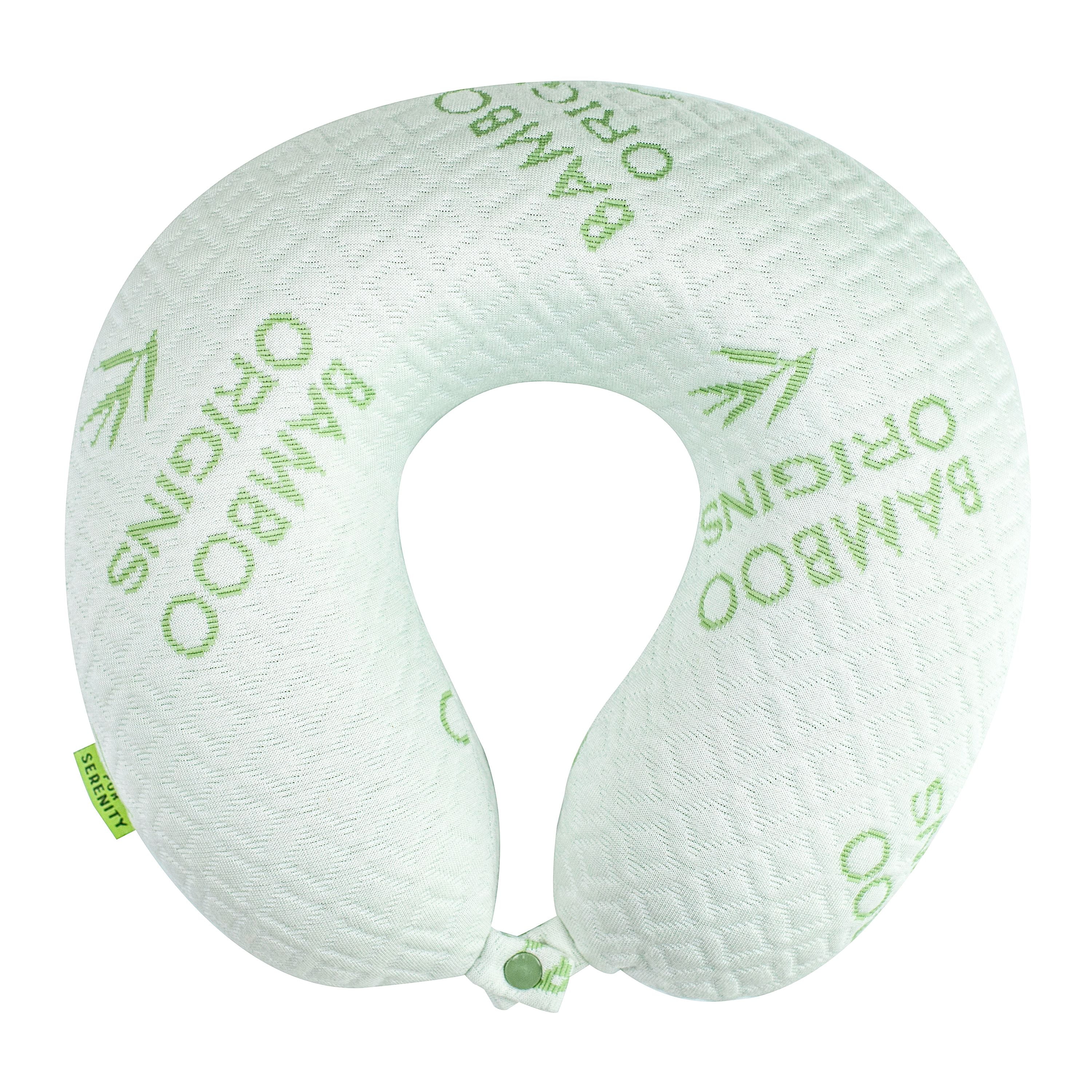 Pur Serenity Pur Serenity Bamboo Origin Memory Foam Travel Neck Pillow