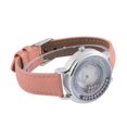 thumbnail image 6 of Genoa Pink White Cubic Zirconia CZ Miyota Japanese Movement Watch with Pink Genuine Leather Strap Ct 0.24 Birthday Christmas Gifts, 6 of 8