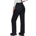 thumbnail image 3 of Pantalones de esquí de nieve YEEFINE con aislamiento para invierno, impermeables, para mujer, 3 of 9